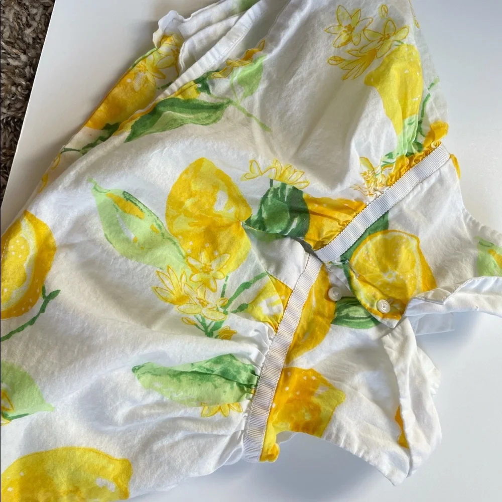 Gymboree lemon dress